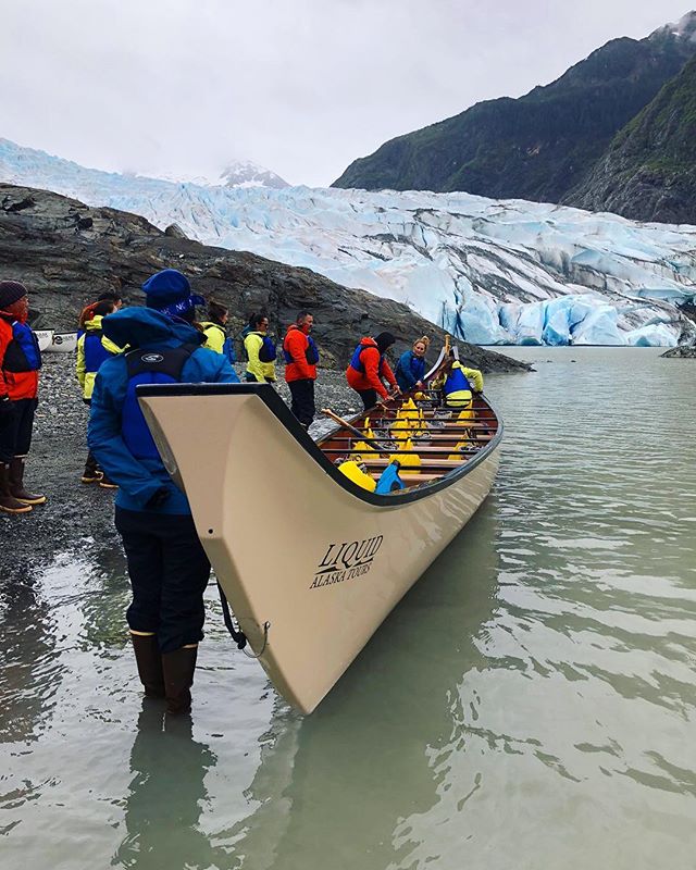 Mendenhall Lake Canoe Adventure | Liquid Alaska Tours